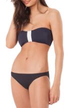 Women's Lively The Colorblock Bandeau Swim Top