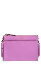 Kate Spade New York Cameron Street Clarise Leather Shoulder Bag - Purple