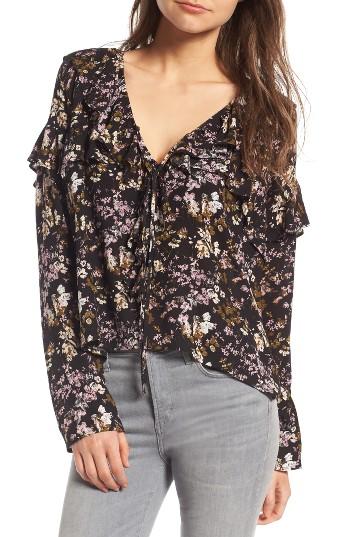 Women's Bp. Print Ruffle Top
