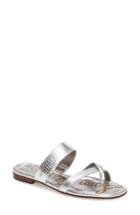 Women's Sam Edelman Bernice Sandal .5 M - Metallic