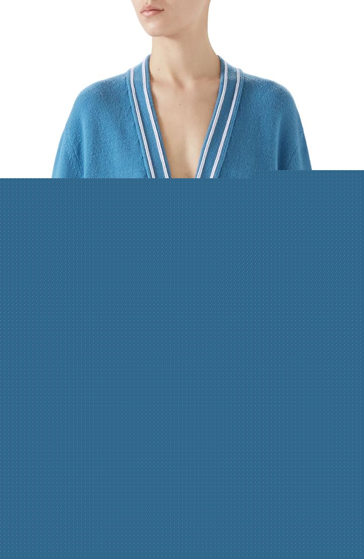 Women's Gucci Crystal Gg Logo Sweater