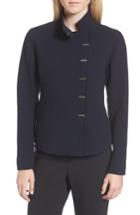 Women's Lewit Fitted Wool Jacket - Blue