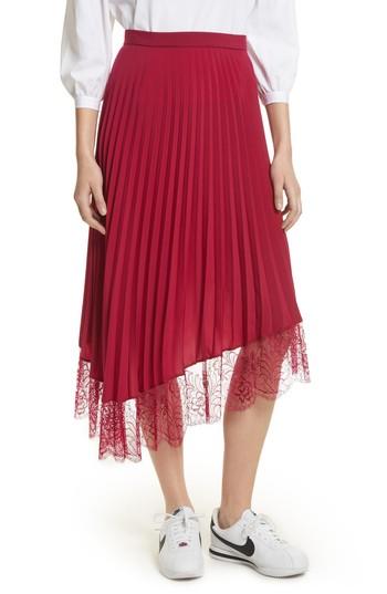 Women's A.l.c. Claude Asymmetrical Skirt - Pink