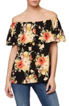 Women's Sanctuary Misha Off The Shoulder Floral Top - None