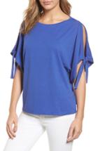 Women's Halogen Stretch Knit Top - Blue