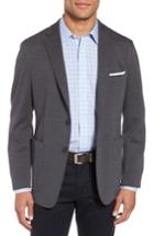Men's H Classic Fit Knit Wool Blazer R - Grey
