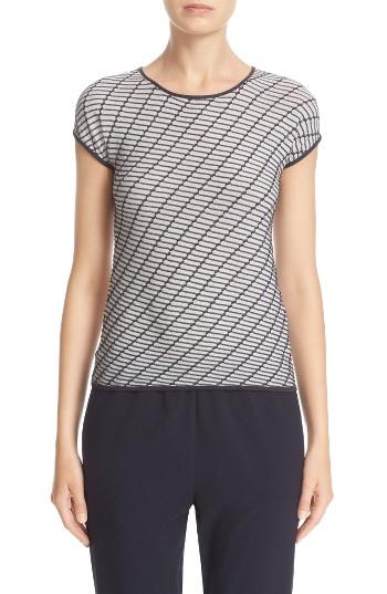 Women's Armani Collezioni Wave Knit Top