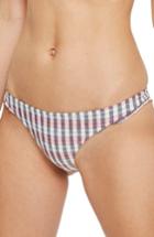 Women's Topshop Check Frill Bottoms Us (fits Like 0) - Pink