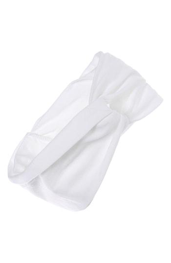 L. Erickson Interlock Turban Headband, Size - White