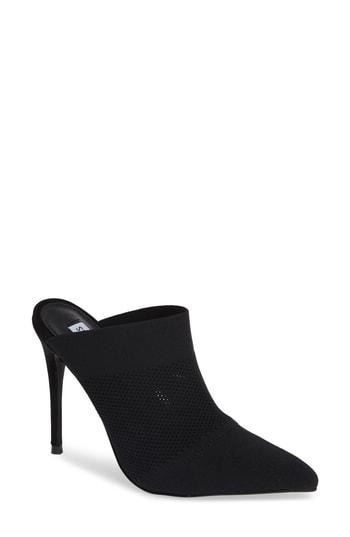 Women's Steve Madden Drastic Mule .5 M - Black