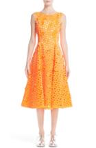 Women's Paskal Floral Laser Cut Fit & Flare Dress