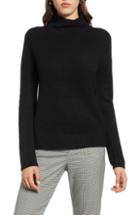 Women's Halogen Side Button Sweater - Grey