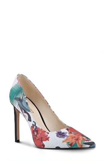 Women's Nine West 'tatiana' Pointy Toe Pump .5 M - Blue