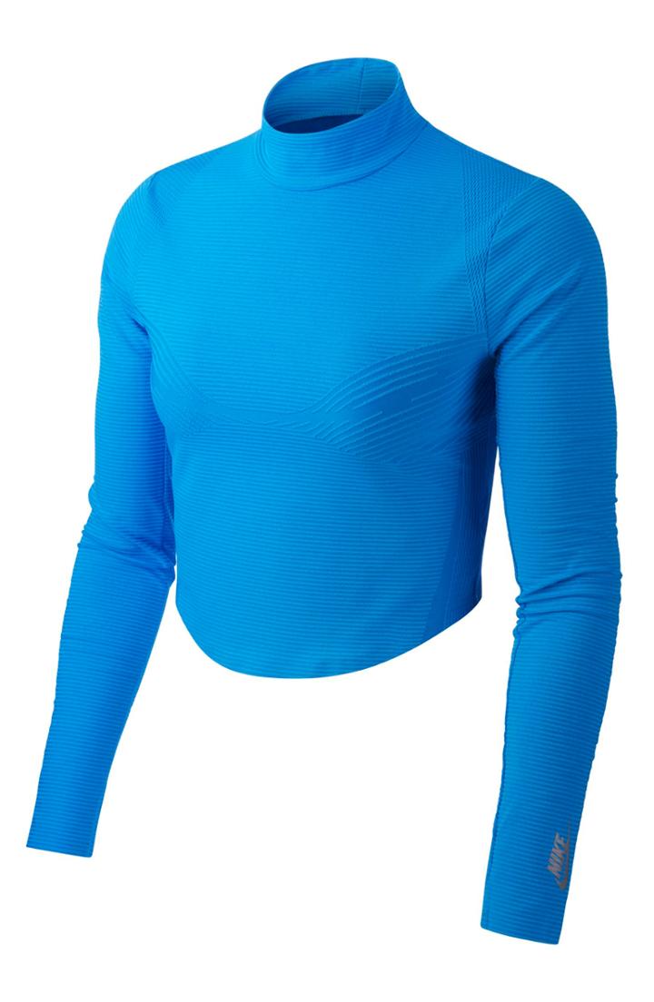 Women's Nike Nikelab Nrg Nwcc Crop Top - Blue