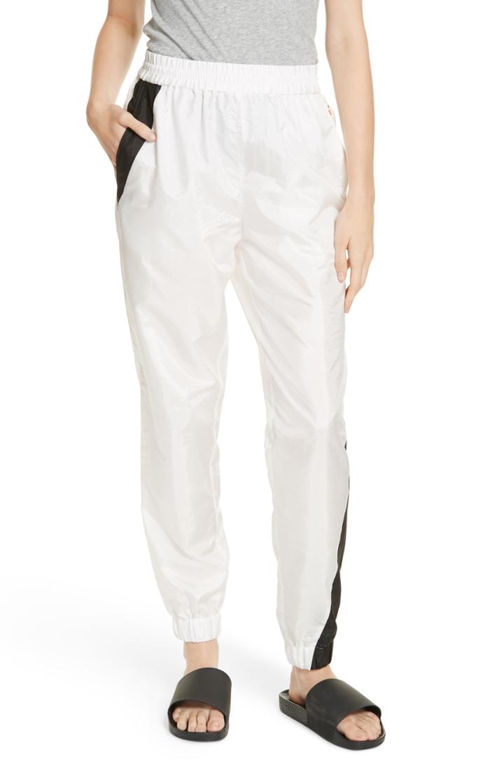 Women's Tibi Contrast Detail Joggers