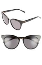 Women's Ted Baker London 53mm Cat Eye Sunglasses - Black
