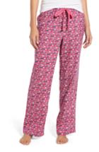 Women's Vineyard Vines Holiday Print Lounge Pants - Pink