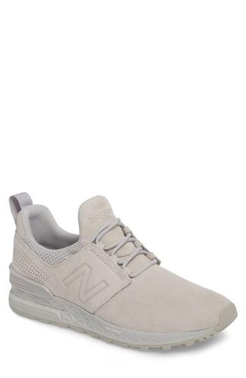 Men's New Balance 574 Decon Sneaker D - Grey