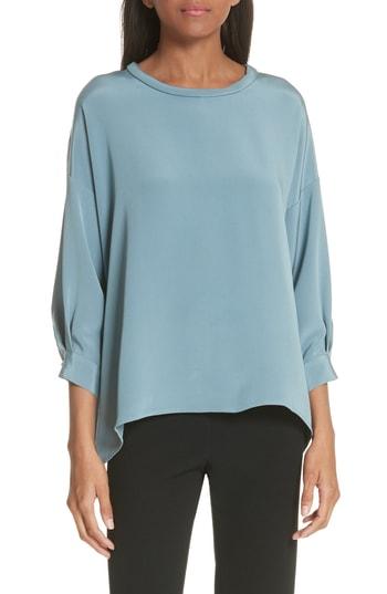 Women's Rachel Comey Fond Silk Blouse - Blue