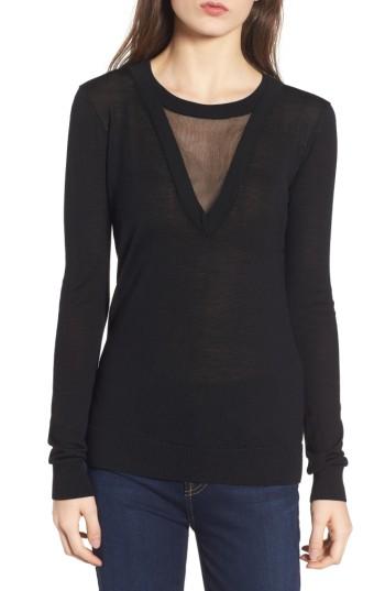 Women's Bailey 44 Chivalry Mesh Sweater - Black