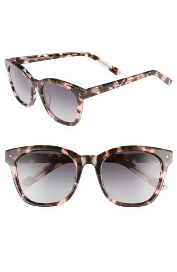 Women's Diff Ryder 52mm Polarized Sunglasses - Himalayan Tortoise/ Grey