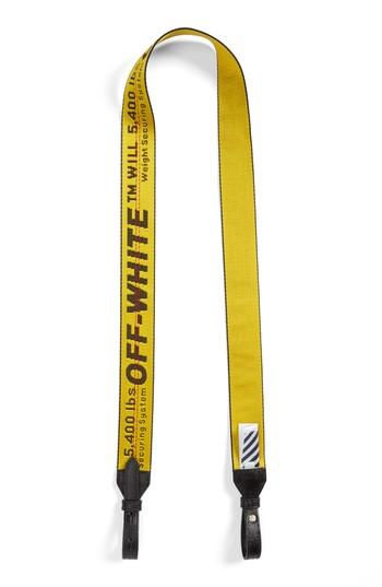 Off-white Bag Strap - Yellow