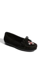 Women's Minnetonka 'thunderbird Ii' Moccasin M - Black