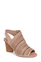 Women's Vince Camuto Derechie Perforated Shield Sandal M - Pink