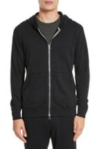 Men's Wings + Horns Zip Hoodie - Black