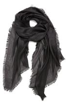 Women's Echo 'radiance' Eyelash Fringe Wrap, Size - Black