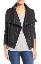 Women's Levi's Cowl Neck Faux Leather Jacket