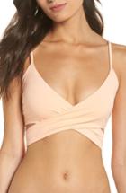 Women's Mara Hoffman Mila Wrap Bikini Top - Pink