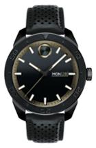 Men's Movado Bold Metals Sport Leather Strap Watch, 43mm