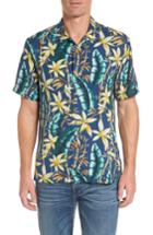 Men's Tommy Bahama Standard Fit Jungle Punch Silk Camp Shirt