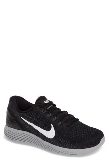 Men's Nike Lunarglide 9 Running Shoe .5 M - Black
