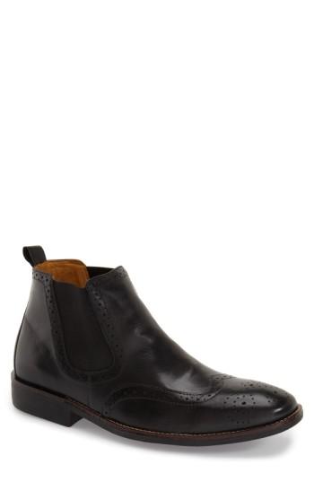 Men's Sandro Moscoloni 'elton' Chelsea Boot .5 D - Black