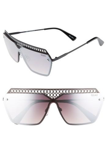 Women's Quay Australia X Jasmine Sanders Hall Of Fame 68mm Shield Sunglasses -