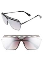 Women's Quay Australia X Jasmine Sanders Hall Of Fame 68mm Shield Sunglasses -