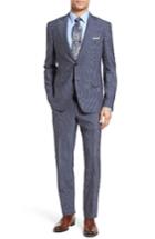 Men's Samuelsohn Beckett Classic Fit Stripe Wool Suit