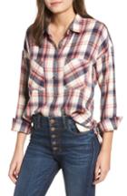 Women's Rip Curl Ride Along Flannel Shirt - White