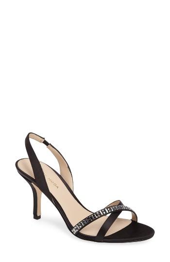 Women's Pelle Moda Inna Embellished Slingback Sandal