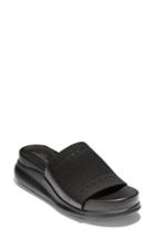 Women's Cole Haan 2.zerogrand Stitchlite(tm) Slide Sandal .5 M - Black