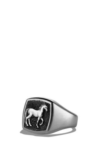 Men's David Yurman 'petrvs' Horse Pinky Ring