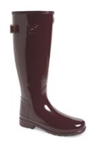 Women's Hunter Original Refined Knee High Rain Boot M - Purple