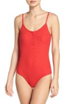 Women's Tavik Lila Ribbed One-piece Swimsuit