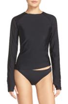 Women's Mott 50 Zip Rashguard - Black