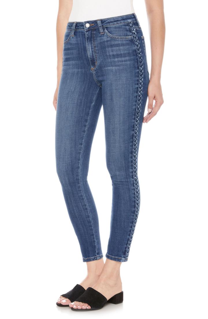 Women's Joe's Charlie Braid High Waist Ankle Skinny Jeans