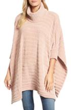 Women's Caslon Chenille Poncho /small - Pink