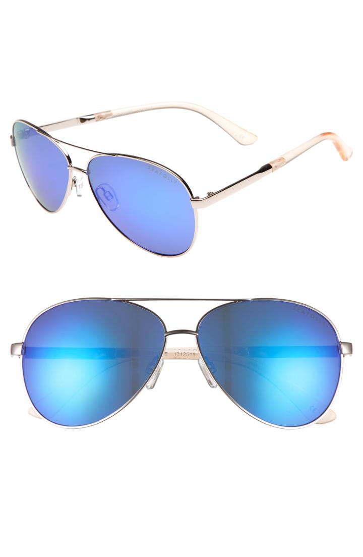 Women's Seafolly Belle Mare 54mm Aviator Sunglasses -