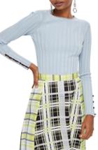 Women's Bp. Drop Shoulder Ribbed Sweater - Black
